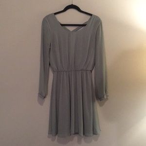 Francesca’s olive green dress worn twice M